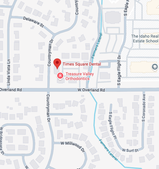 Times Square Dental in Boise, Idaho - map